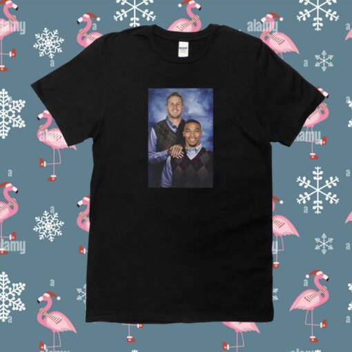 Aidan Hutchinson Jared Goff Amon-Ra St. Brown Step Brothers Tee Shirt