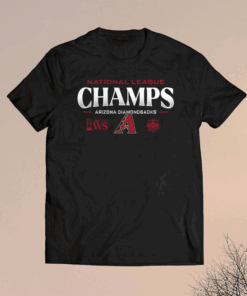 Arizona Diamondbacks 2023 Nlcs National League Champions Locker Room Tee Shirt