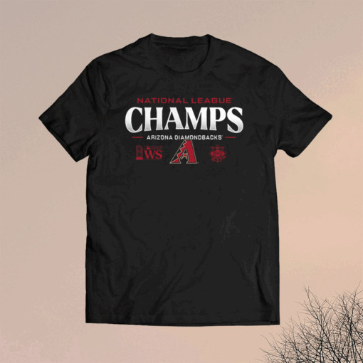 Arizona Diamondbacks 2023 Nlcs National League Champions Locker Room Tee Shirt