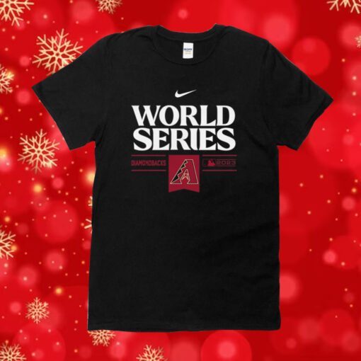 Arizona Diamondbacks Nike 2023 World Series Authentic Collection Dugout Tee Shirt