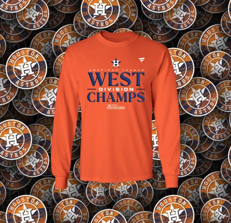 Astros Al West Champions 2023 Tee Shirt
