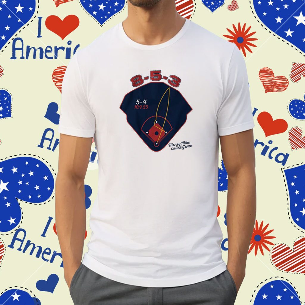 Official Atlanta Braves The 8-5-3 Game Money Mike Called Game T