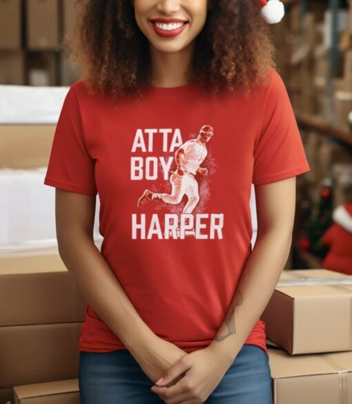 Atta Boy Harper Philadelphia Phillies Tee Shirt