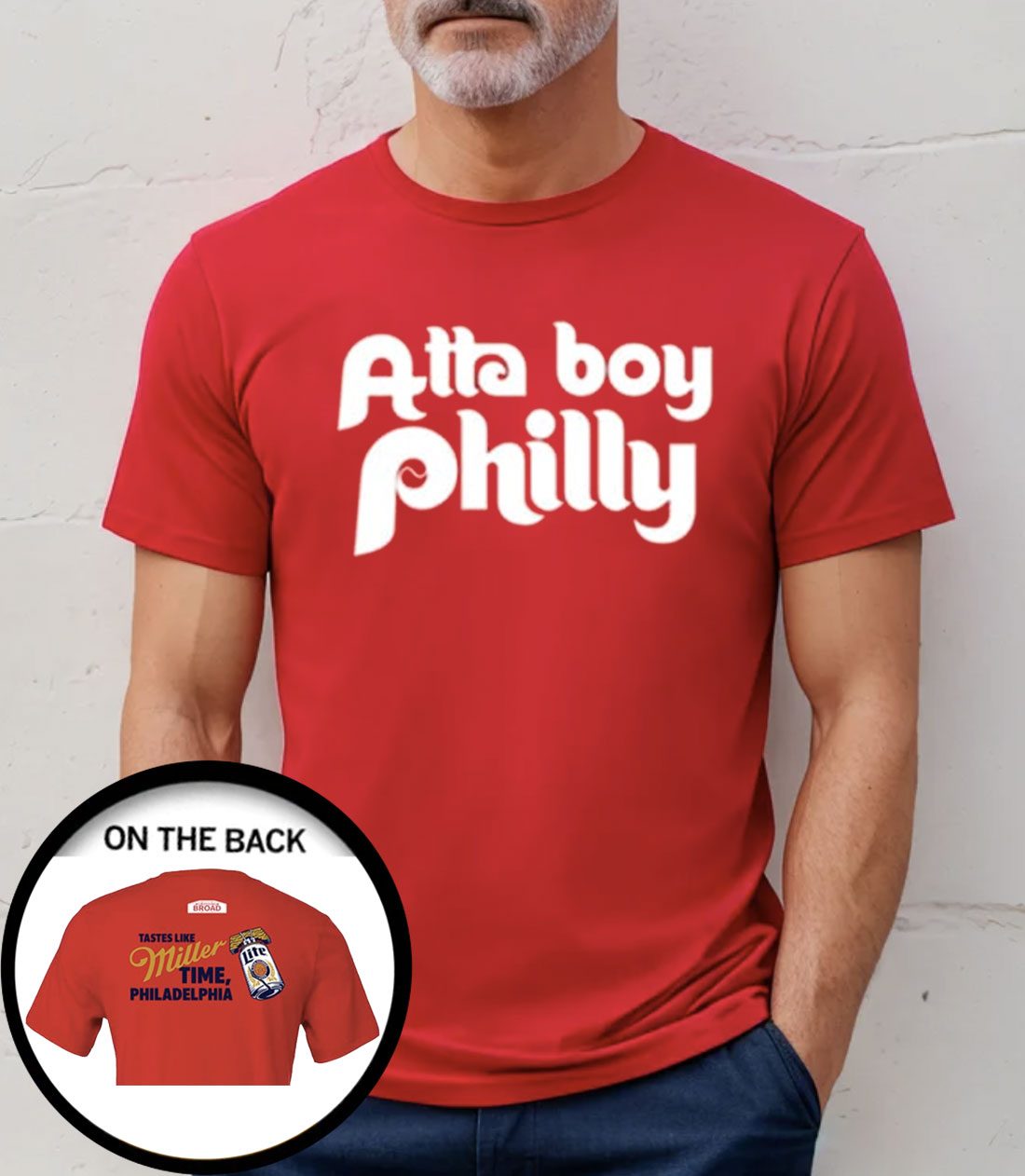 Atta Boy Philly Miller Lite Shirt - ReviewsTees