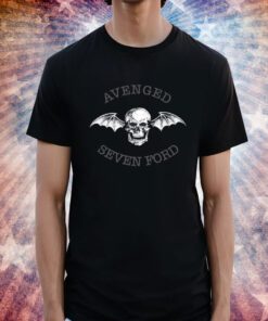 Avenged Sevenfold Skull Bat Tee Shirt