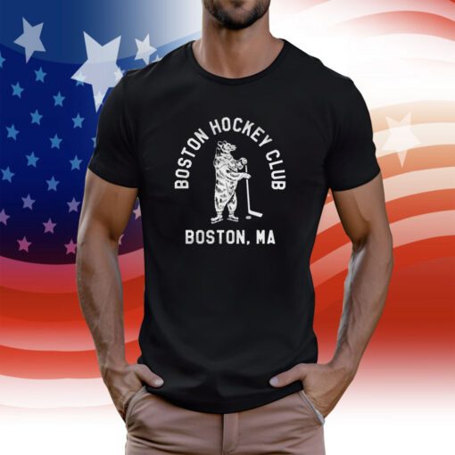 Bear Boston Hockey Club MA Tee Shirt