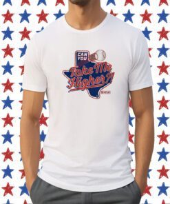 Can You Take Me Higher Texas Baseball Tee Shirt