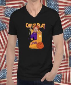 Chucky x lakeshow los angeles Lakers box Tee Shirt