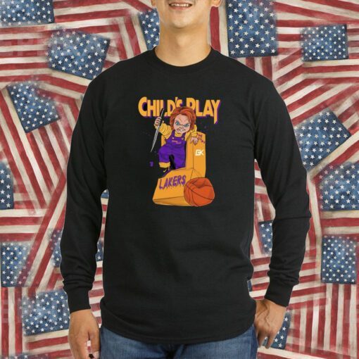 Chucky x lakeshow los angeles Lakers box Tee Shirt