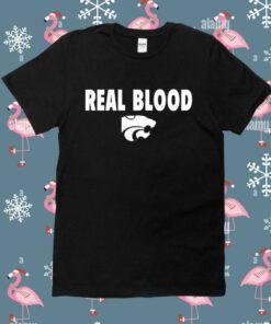 Coach Maligi K-State Basketball Real Blood Tee Shirt