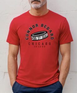 Connor Bedard 1st Goal Chicago Tee Shirt