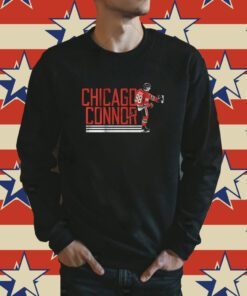 Connor Bedard Chicago Hockey Tee Shirt