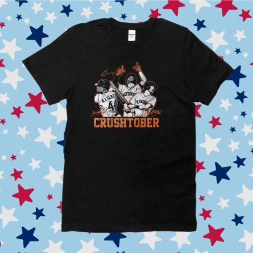 Crushtober Altuve Yordan Tucker Houston Tee Shirt