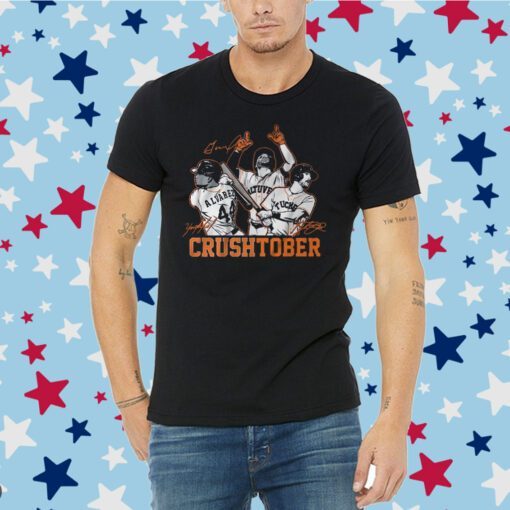 Crushtober Altuve Yordan Tucker Houston Tee Shirt