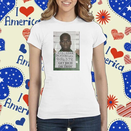 Dababy Mug Shot Get Rich Or Die Tryin Tee Shirt