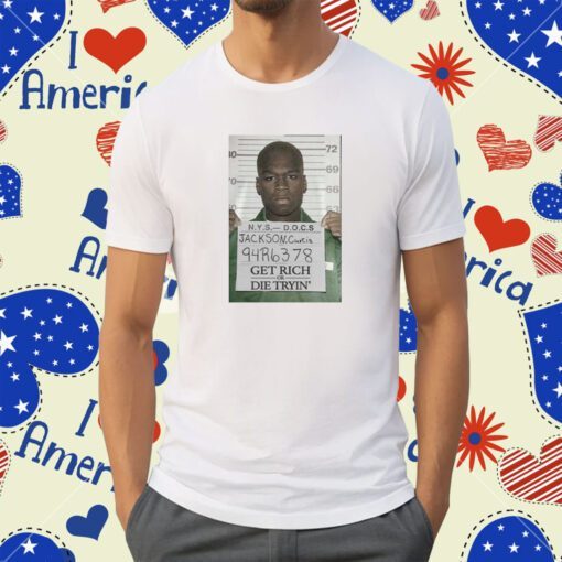 Dababy Mug Shot Get Rich Or Die Tryin Tee Shirt