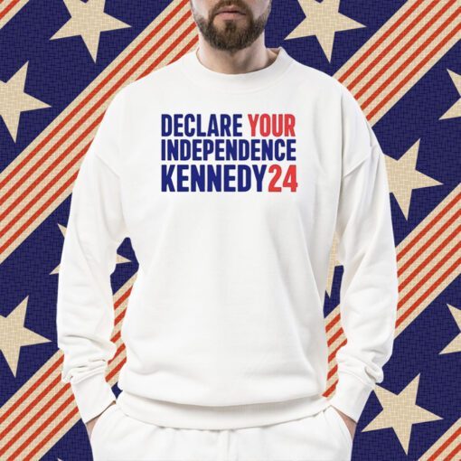 Official Declare Your Independence Kennedy 24 Tee Shirt