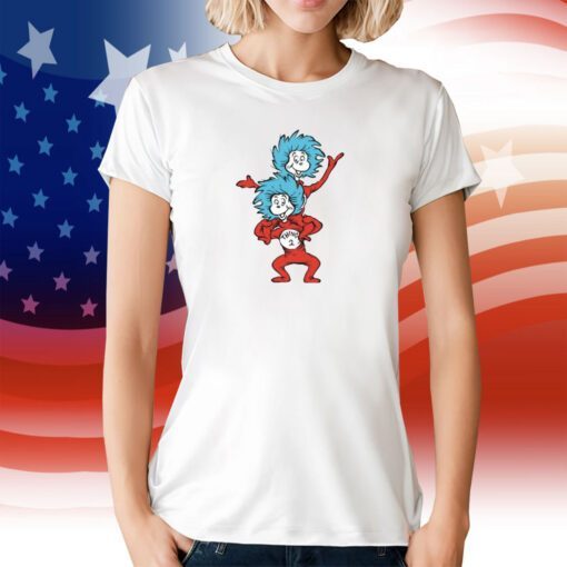 Dr Seuss Thing 1 And Thing 2 T-Shirt