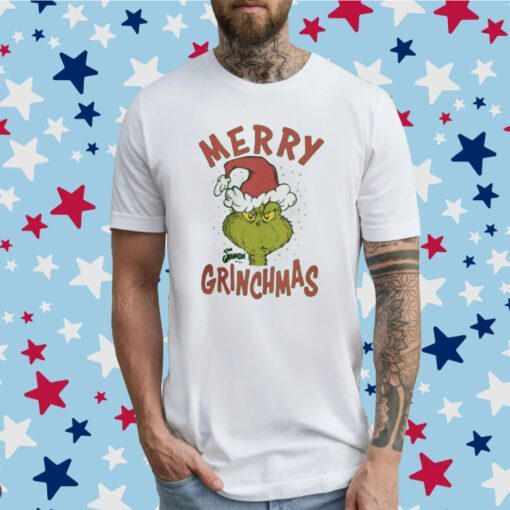 Official Dr Seuss Merry Grinchmas T-Shirt