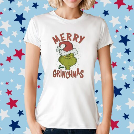 Official Dr Seuss Merry Grinchmas T-Shirt