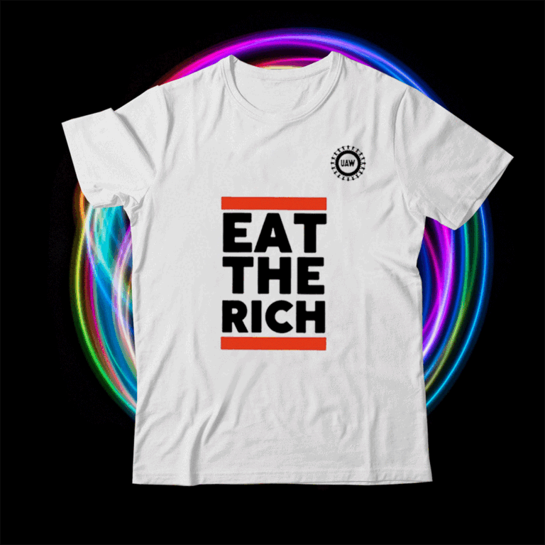 Eat The Rich Uaw Tee Shirt