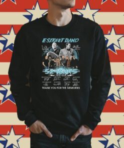 Estreet Band And Bruce Springsteen 52 Years 1972 2024 Memories T-Shirt
