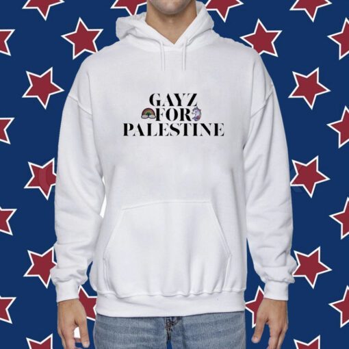 Gayz For Palestine Tee Shirt