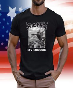 Official God's Hate Sfv Hardcore T-Shirt