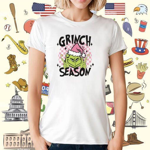 Grinch Season My Grinch Era Christmas Xmas T-Shirt