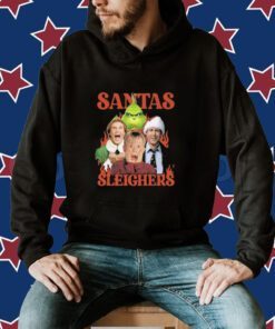 Grinch santa’s sleighers Christmas Tee Shirt