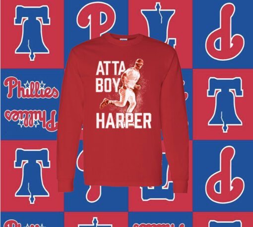 Harper Atta Boy Philadelphia Phillies TShirt