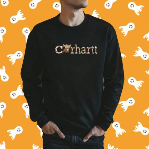 Highland Cow Carhartt T-Shirt