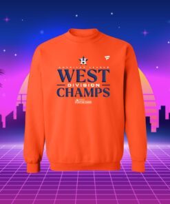 Houston Astros Fanatics Branded 2023 Al West Division Champions Locker Room Tee Shirt