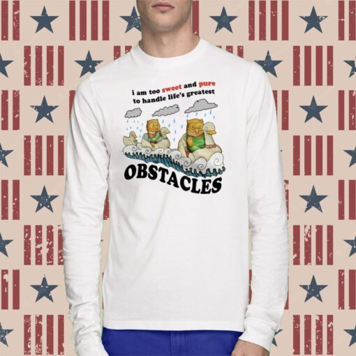 I Am Too Sweet And Pure To Handle Life's Greatest Obstacles Tee Shirt