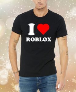 I Love Roblox Tee Shirt