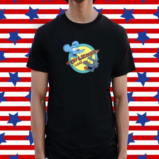 Itchy And Scratchy Land Tee Shirt