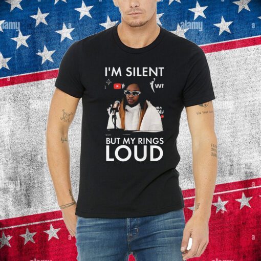 Jackie Young I’m Silent But My Rings Loud TShirt