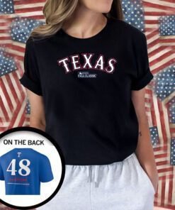 Jacob Degrom Texas Rangers 2023 American League Champions Tee Shirt