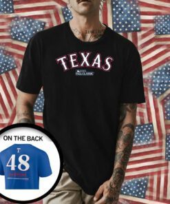 Jacob Degrom Texas Rangers 2023 American League Champions Tee Shirt