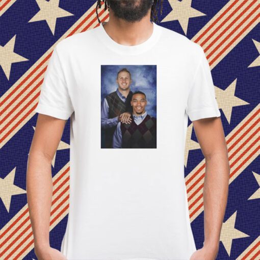 Jared Goff Amon Ra St. Brown Step Brothers Tee Shirt