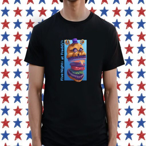 Jonnyblox Five Nights At Freddy's Midnight Snack Tee Shirt