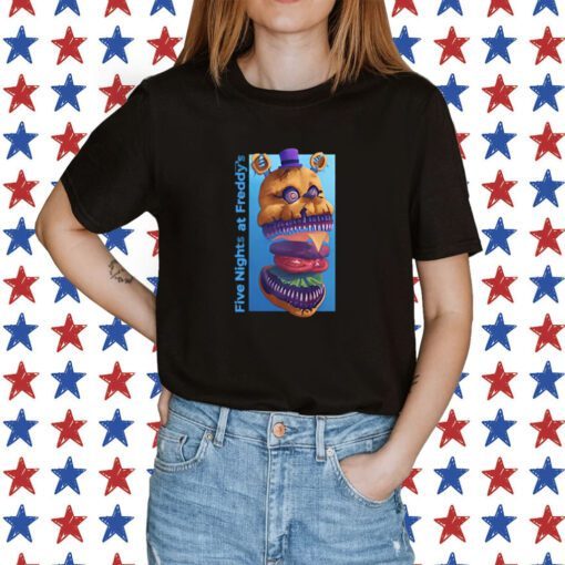 Jonnyblox Five Nights At Freddy's Midnight Snack Tee Shirt