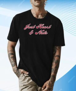 Just Heart And Nuts Tee Shirt