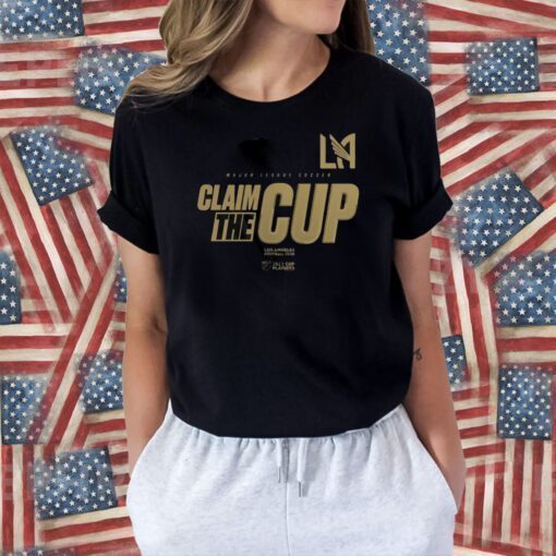 LAFC fanatics branded 2023 mls cup playoffs Tee Shirt