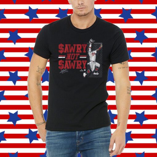 Michael Harris II Sawry Not Sawry Catch Tee Shirt