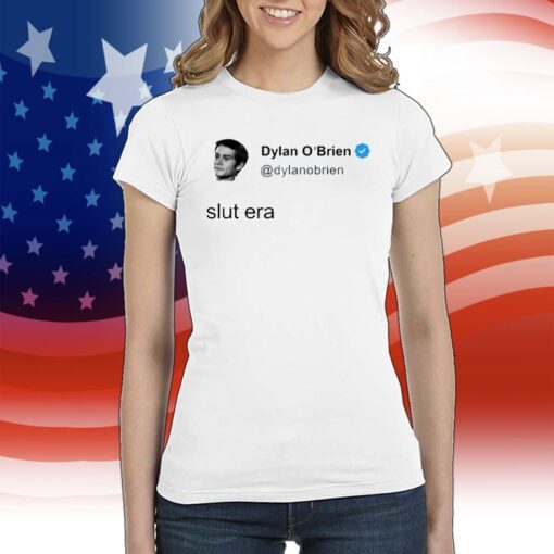 Mustardyardpress Dylan O'brien Slut Era Tee Shirt