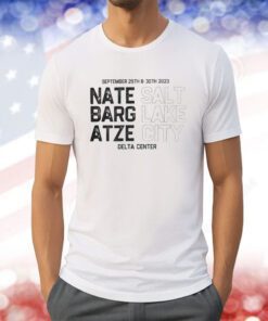 Nate bargatze salt lake city 2023 Tee Shirt