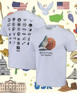 Nba X Staple All Teams Birds Of A Feather Flock Together Tee Shirt