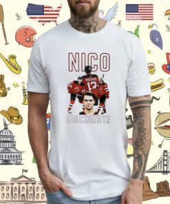 Nico Hischier 13 Jersey Devil Ice Hockey Tee Shirt