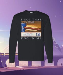 Official Costco Hot Dog Combo I Got That Dog In Me TShirt